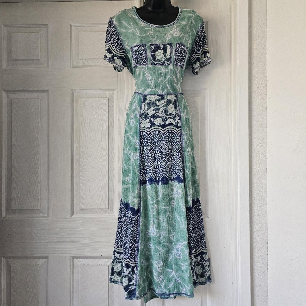 Beachy boho mermaid siren core womens maxi dress - Picture 1 of 6